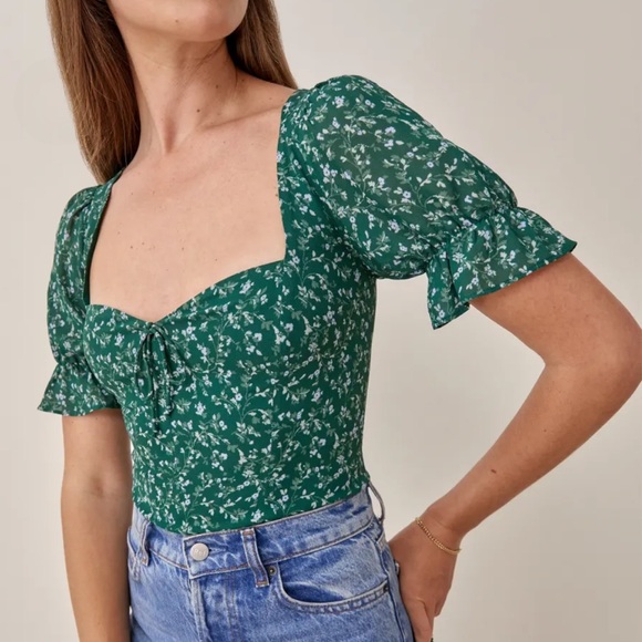 Reformation Delevan Top in Rosemarie *NEW*
